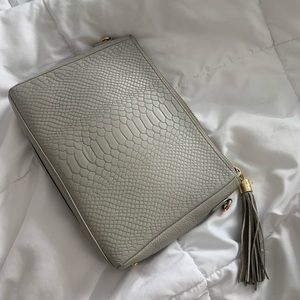 Gigi New York Uber Python Clutch